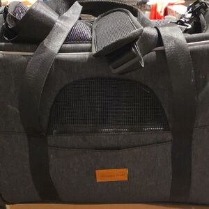 Black Pet Carrier Bag